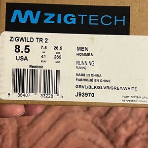 Reebok Red and Black Athletic Shoes